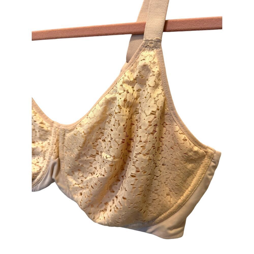 Chantelle Nude Tan Magnifique Minimizer Wireless Full Coverage Bra Size 42DD - Picture 7 of 10